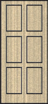6-panel - symmetrical
