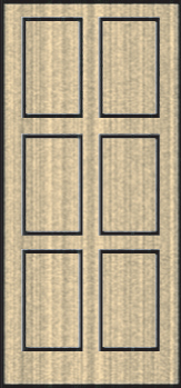 6-panel - symmetrical