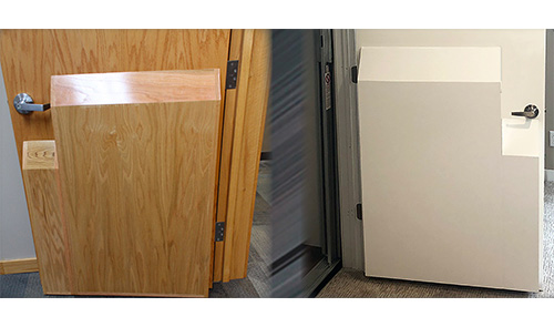 Fox Valley Elevator Company Wood Space Guards for Home Elevator