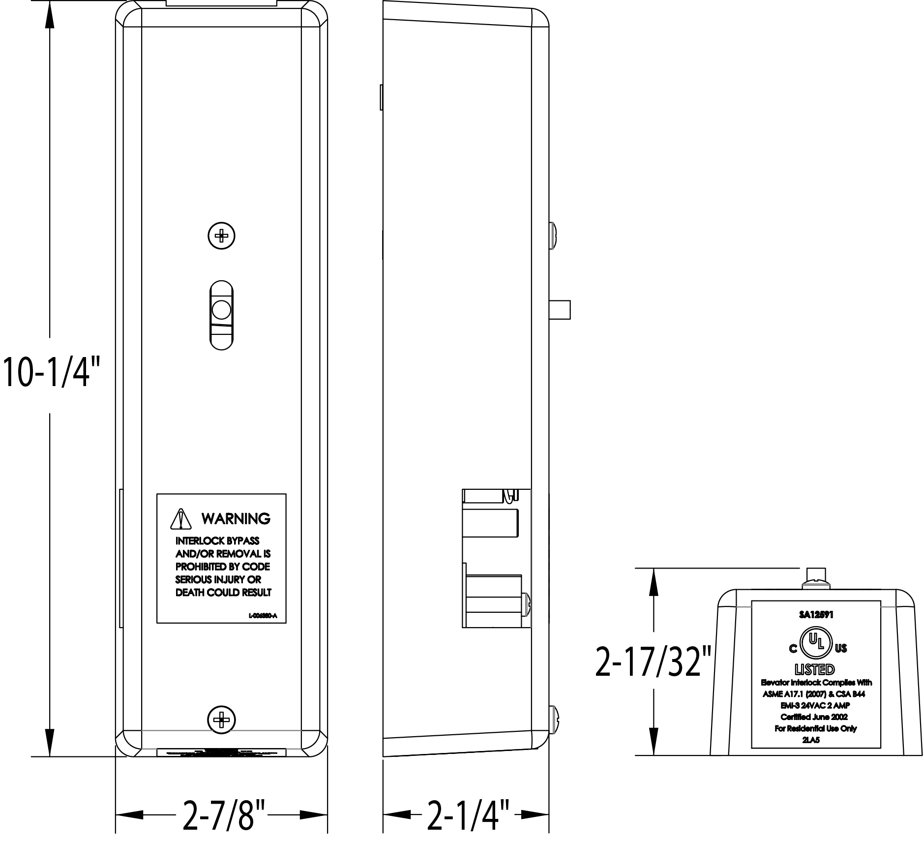 2835 EMI 3 Measurements