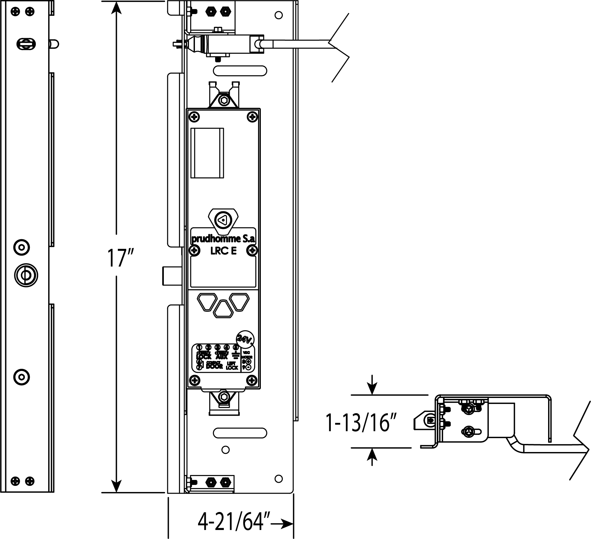 3453-B Lock, LRCEG, Prudhomme, LH Measurement