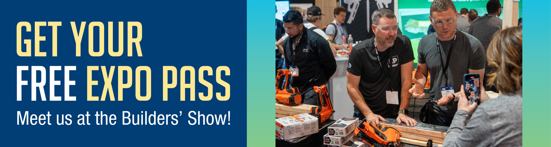 Join Us at the international Builders’ Show in Vegas