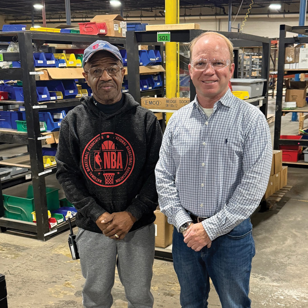 From left to right: Herman and Mike